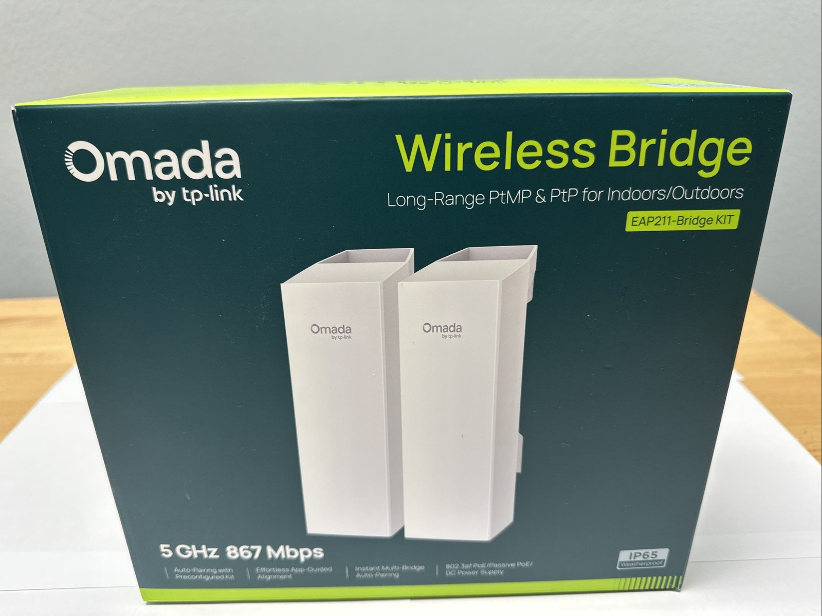 TP-Link Omada EAP211-BRIDGE Kit Wireless Indoor/Outdoor