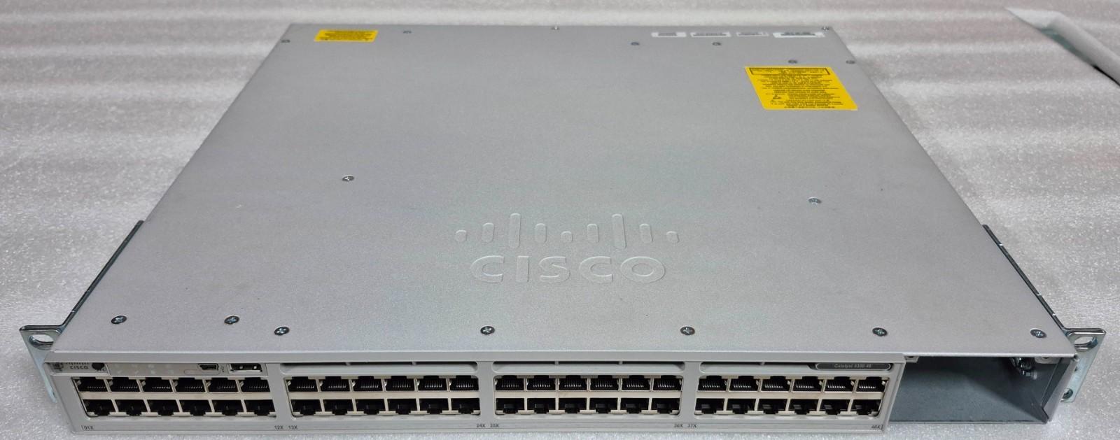 Cisco C9300-48T-E Catalyst Network Switch 48x 1GB RJ-45 w/2x PSU PWR-C1-350WAC-P