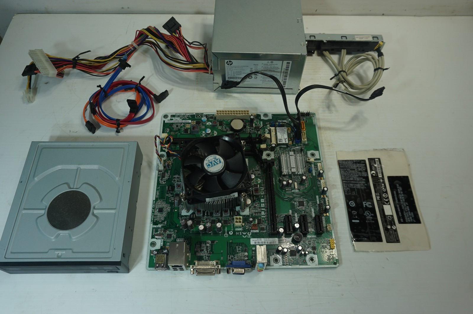 HP (Pavilion) TPC-P009-MT motherboard, power supply, SW810 DVD drive ++ more.