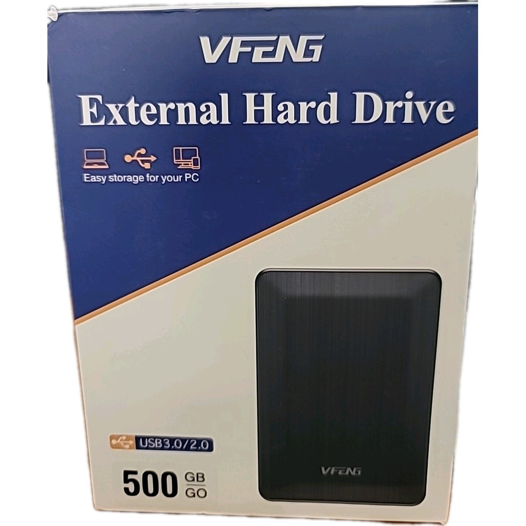 Portable External Hard Drive 500GB VFENG