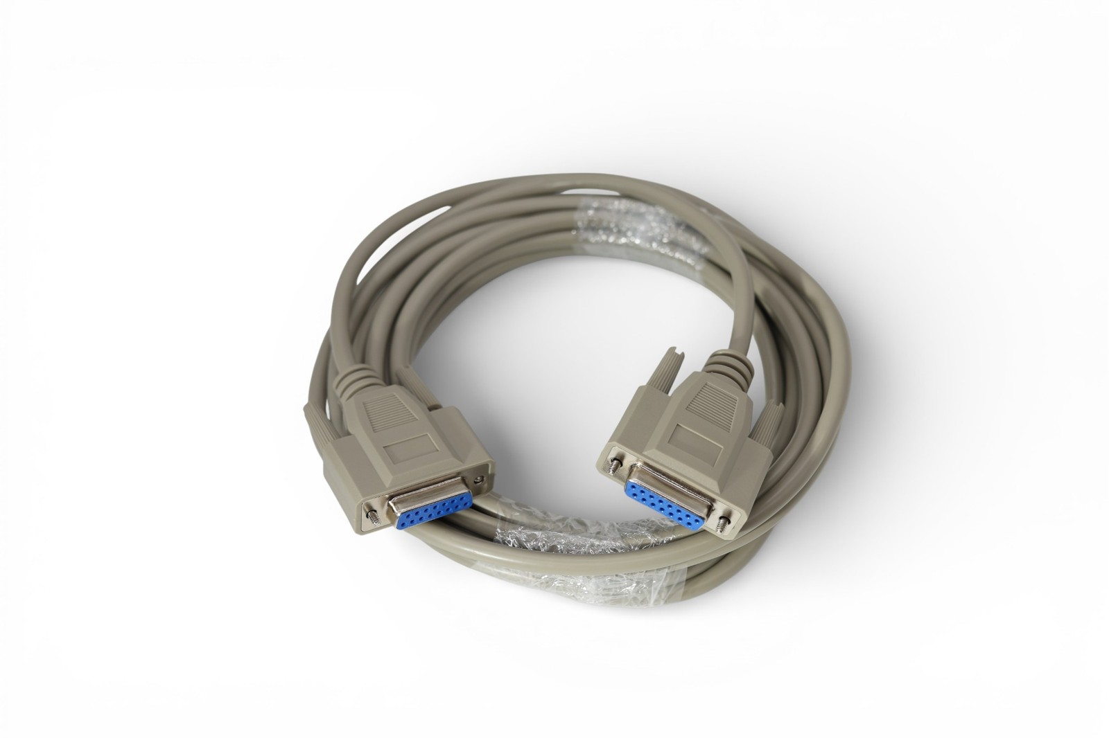 15ft DB15 Female to Female D-Sub Cable (DA15) Deluxe Molded Shielded Extension