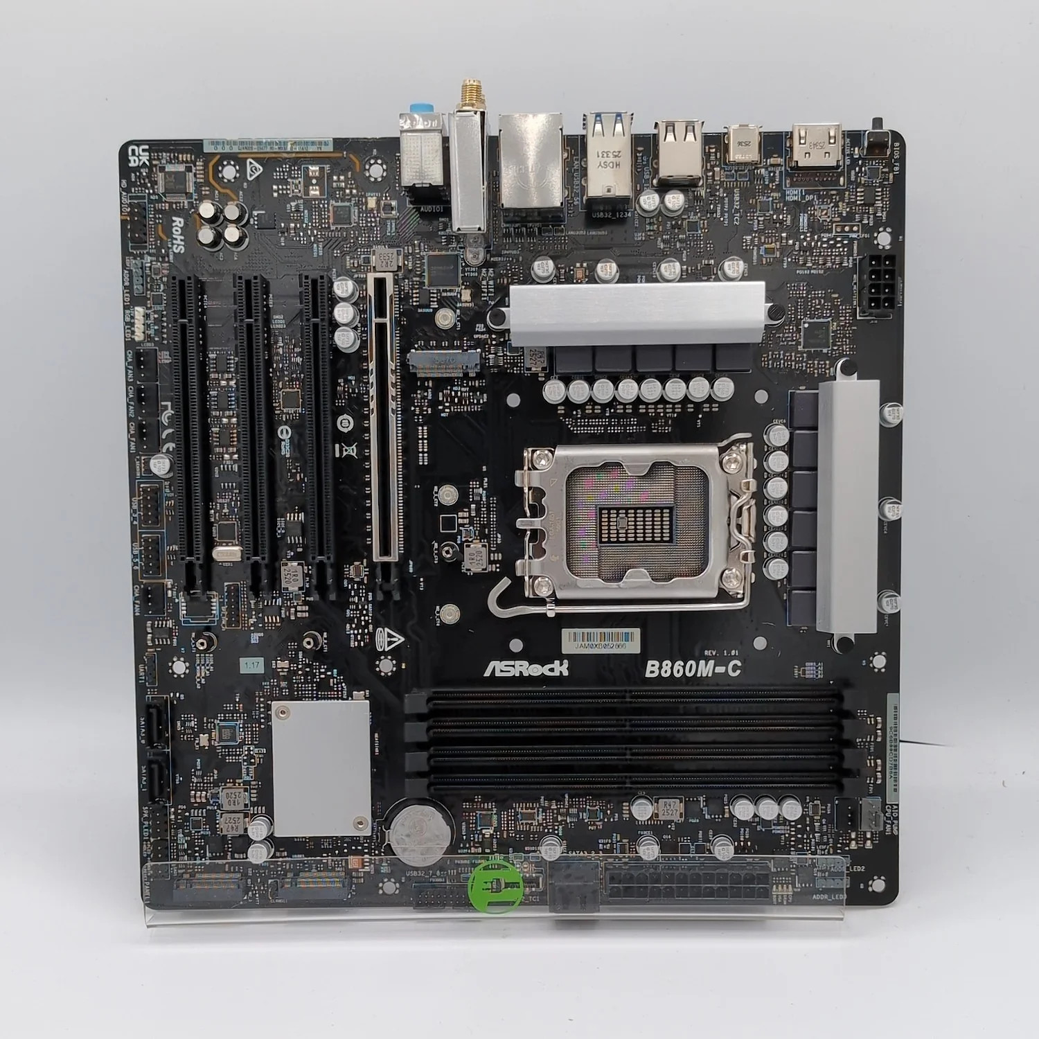 AsRock B860M-C LGA 1851 microATX Intel DDR5 Motherboard