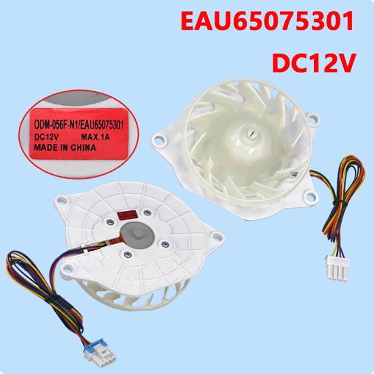 1PC New DC12V For LG Refrigerator DC Motor Cooling Fan EAU65075301