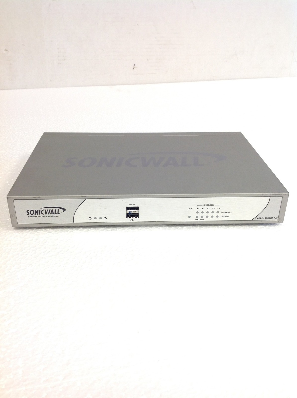 Sonicwall NSA 250M Network Security Appliance Firewall APL25-090,No Ac 