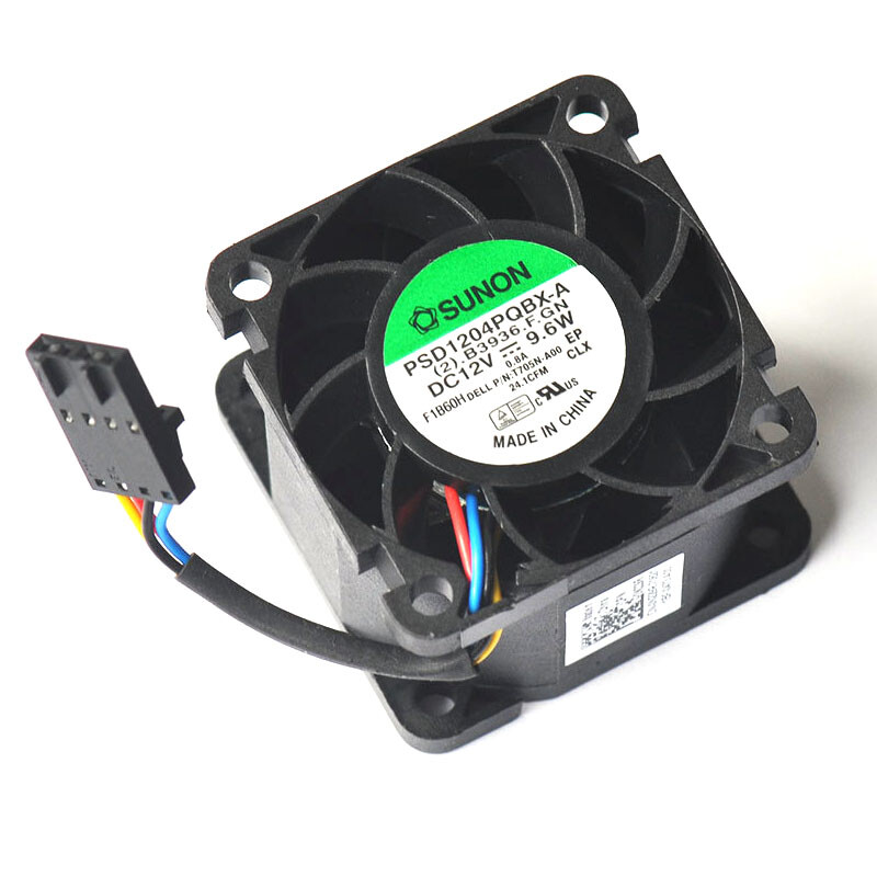 SUNON PSD1204PQBX-A Server Cooling Fan 40x40x28mm 12V 9.6W 4pin