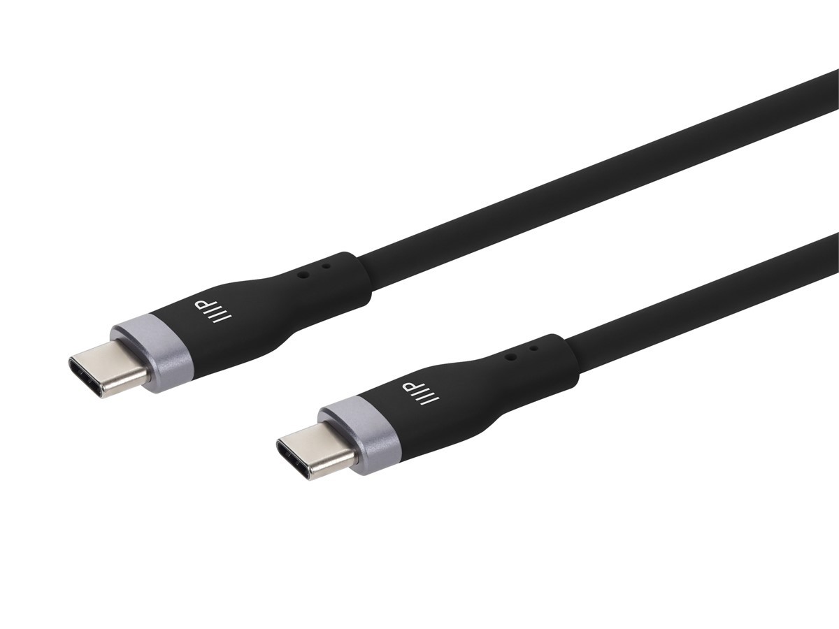 Monoprice USB-C to USB-C Silicone Charging Cable - USB 2.0, 240W PD, Ultra