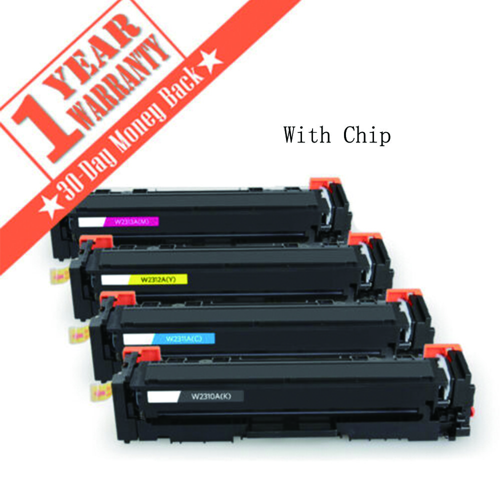 4x 215A Toner W2310A (With Chip) For HP LaserJet Pro M155 M182 MFP M182nw M183fw