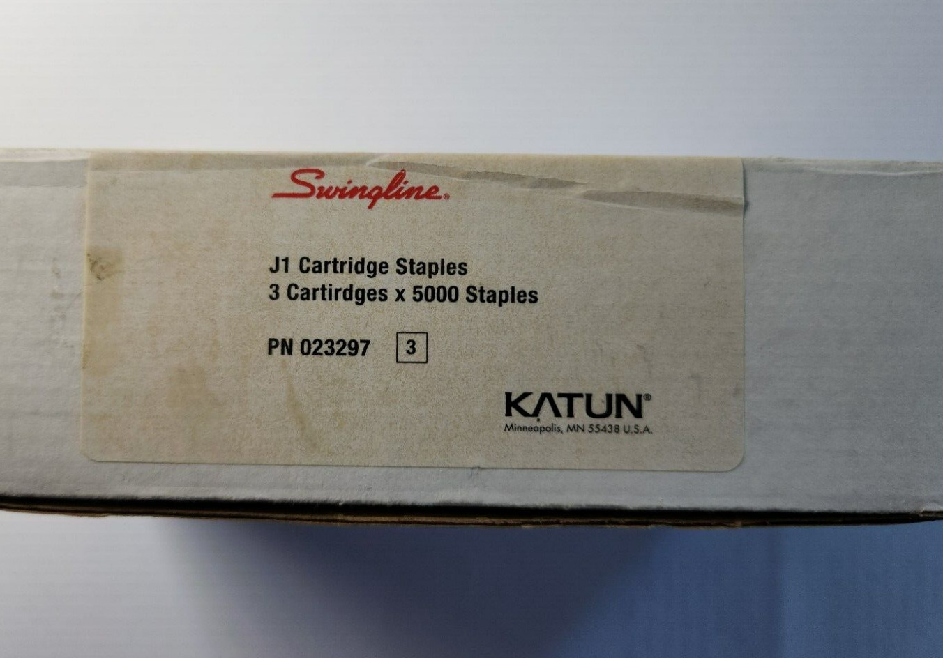 Swingline J1 Cartridge Staples 3 Cartridges NEW WOW