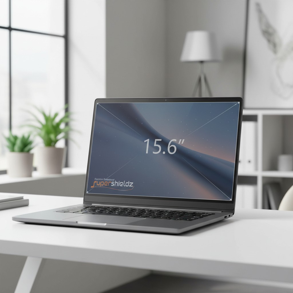 3Pcs 15.6 Inch Anti-Glare Scratch Guard for Laptops - Easy Install Matte Finish