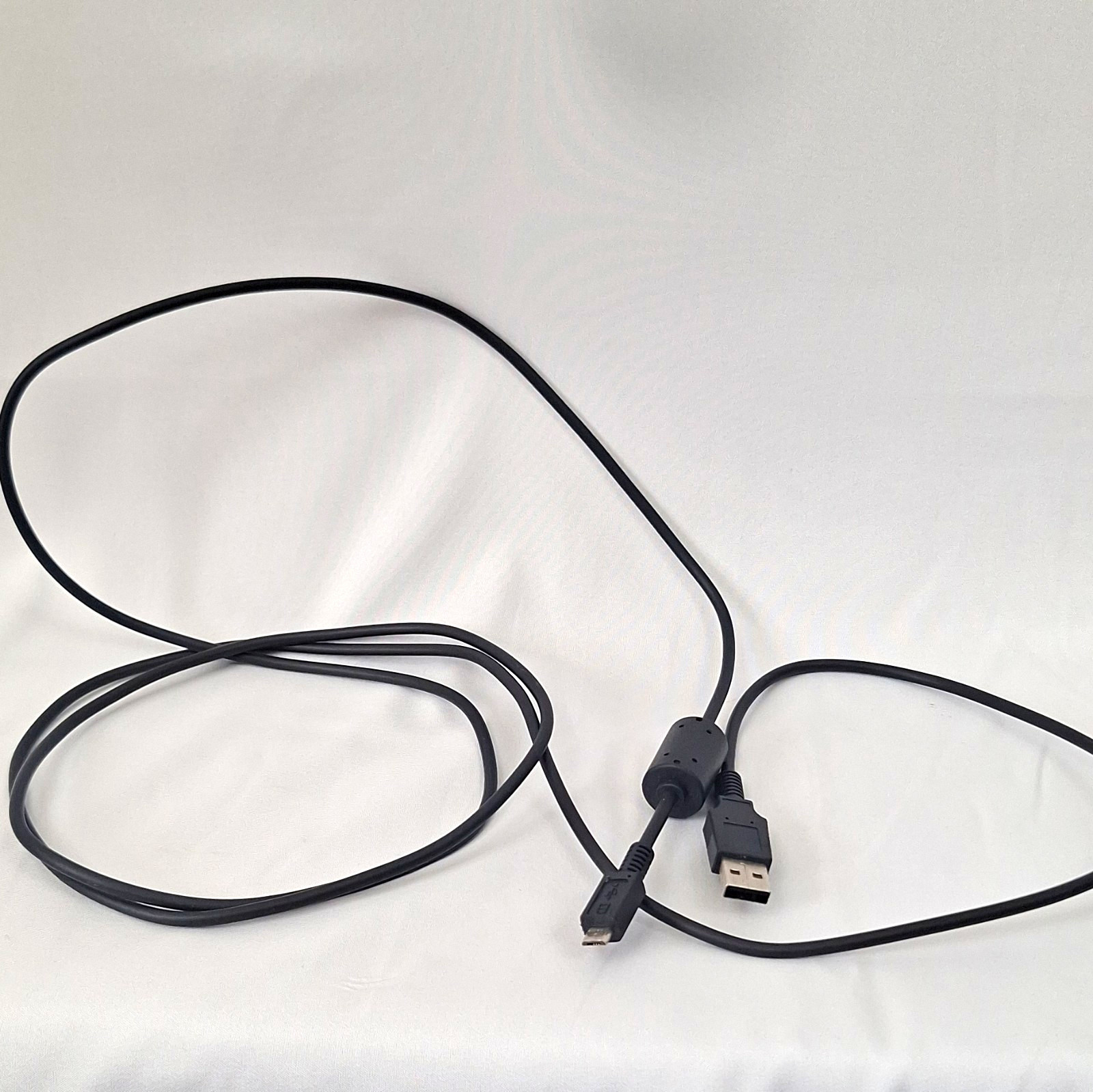 Black USB-A to Micro-USB Cable 2 ft Round 1:1 USB Standard Type A to Micro-B