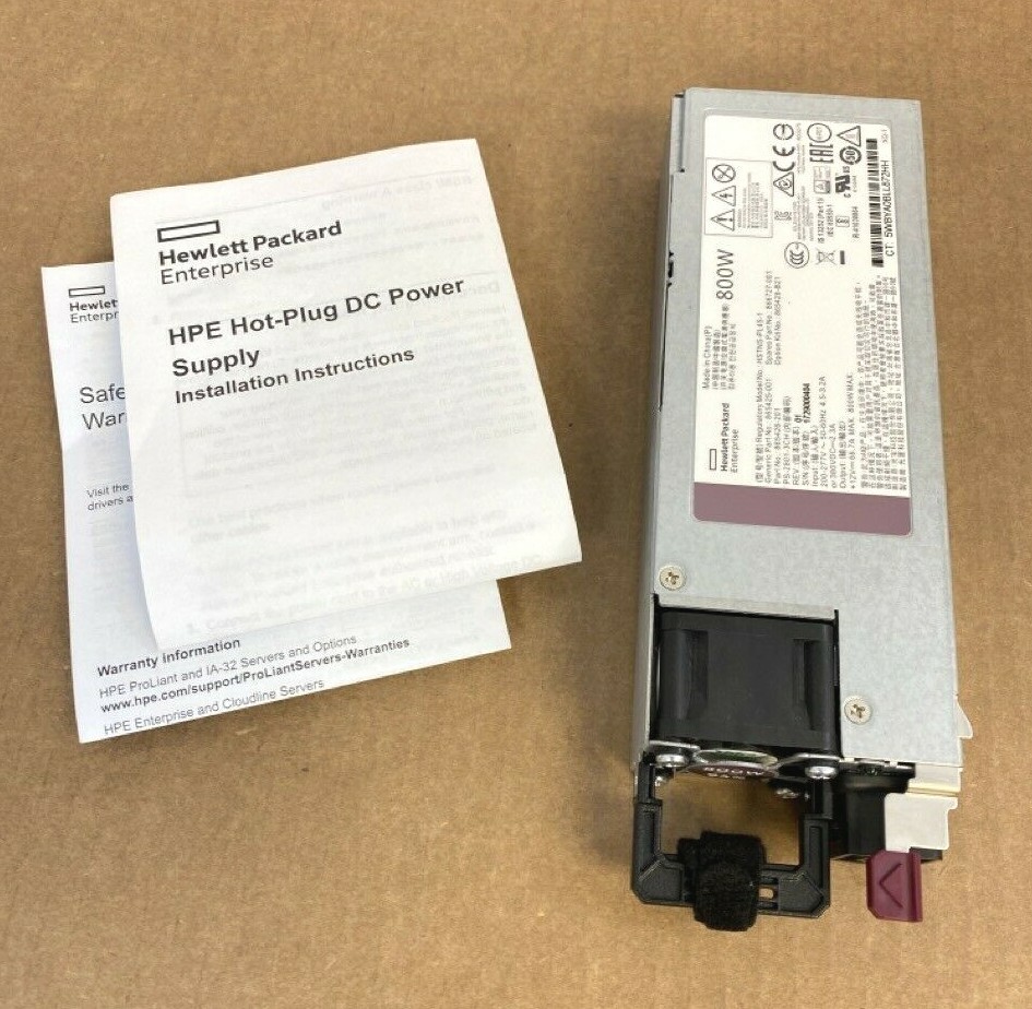 HPE Hot Swap Redundant Power Supply (FlexSlot 380v) 865428-B21  ✅❤️️✅❤️️