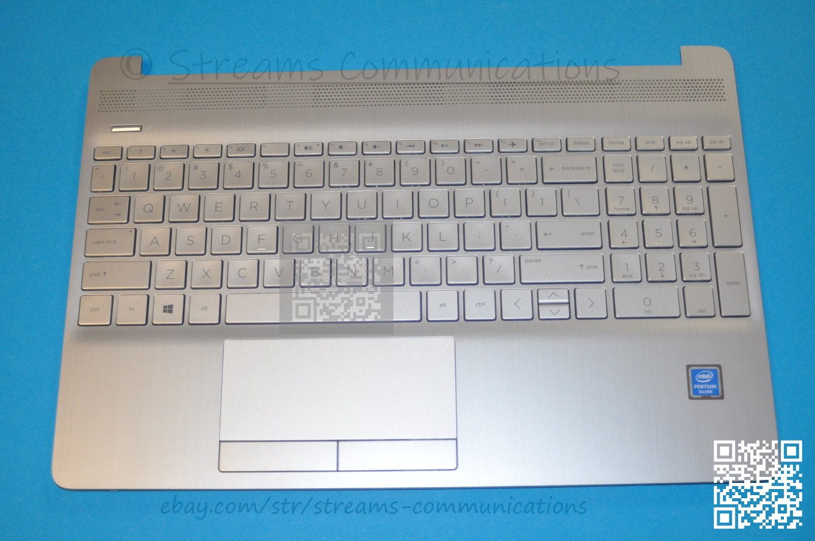 HP 15 DW 15-dw3000 15-dw3013dx 15-dw3032nr Laptop Palmrest w Keyboard + Touchpad