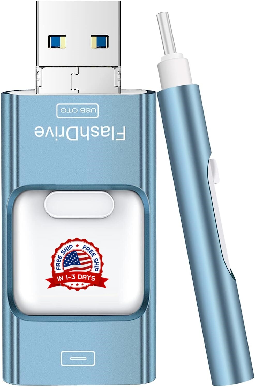 Memoria USB Para Iphone USB Flashdrive 256GB PC Laptop Android iOS Memory Stick