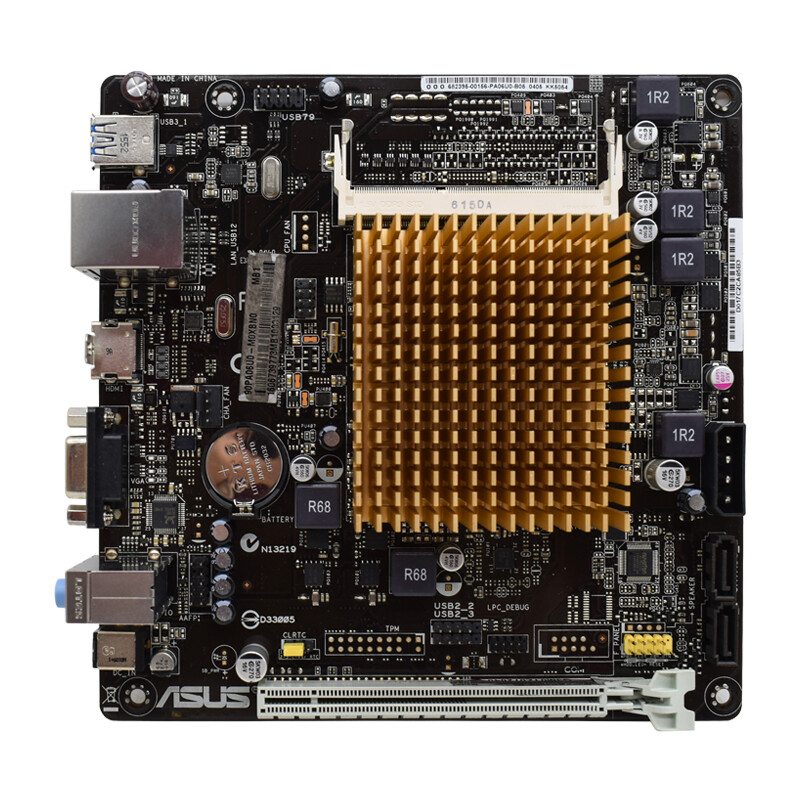 ASUS J2900-K/K31AN/DP_MB Motherboard Mini-ITX Intel J2900 DDR3 SATA 8GB HDMI+I/O