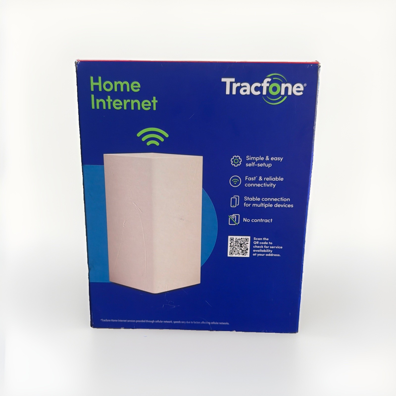 Tracfone Home Internet Router 5G LTE White  All-in-One NEW Sealed