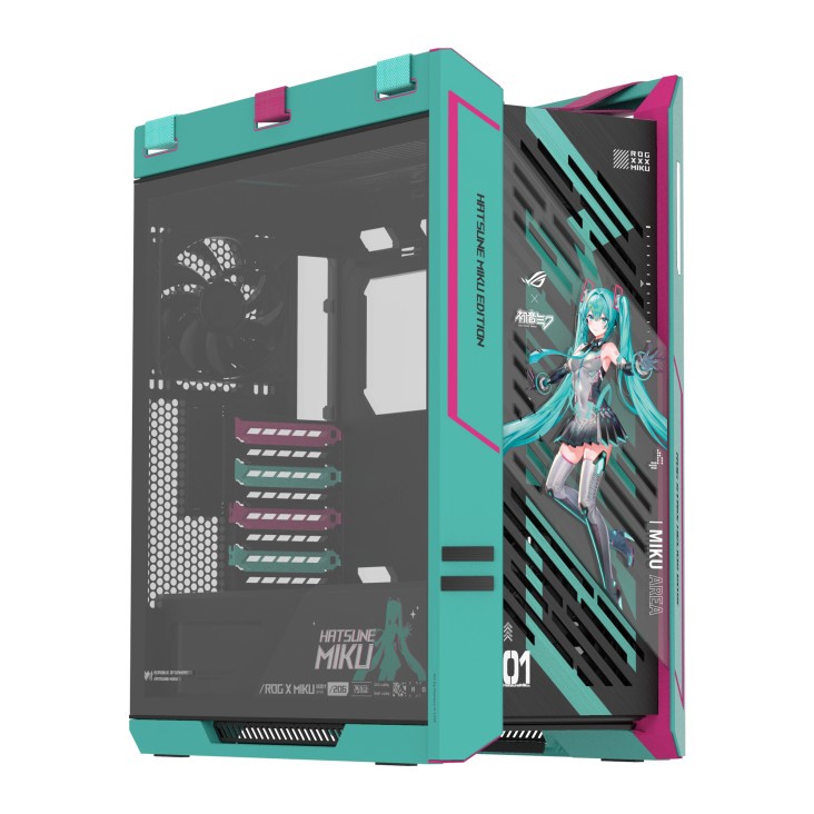 ASUS ROG STRIX HELIOS Hyperion GX601S × Hatsune Miku Edition Chassis