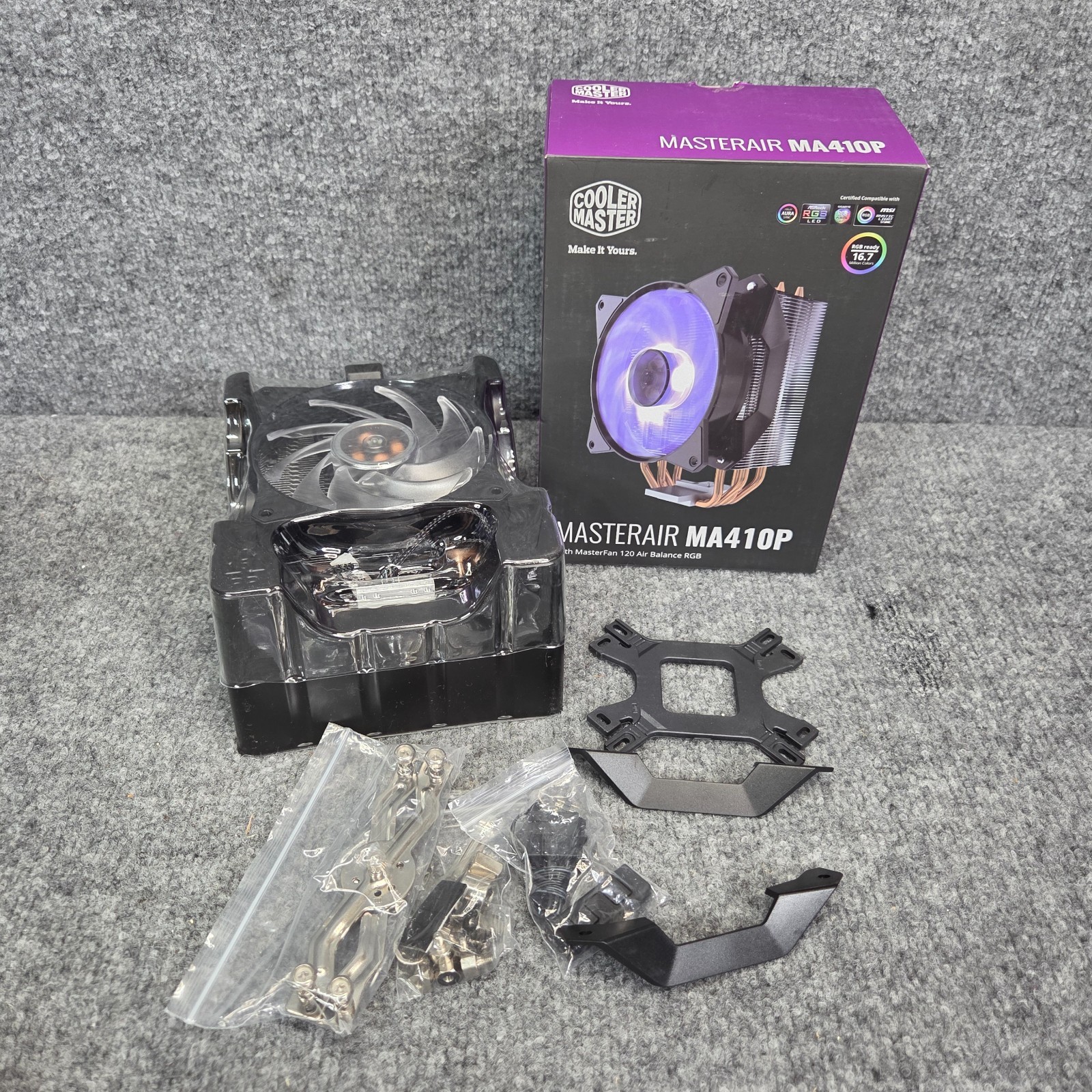 Cooler Master MasterAir MA410P RGB CPU Air Cooler (‎MAM-T4PN-218PC-R1) NIB