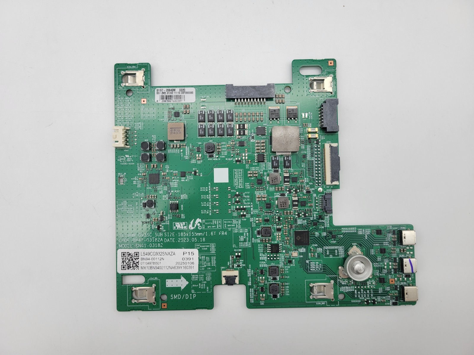 Sub Board BN94-00112N BN41-03182A Samsung Odyssey OLED G9 G93SC 49"