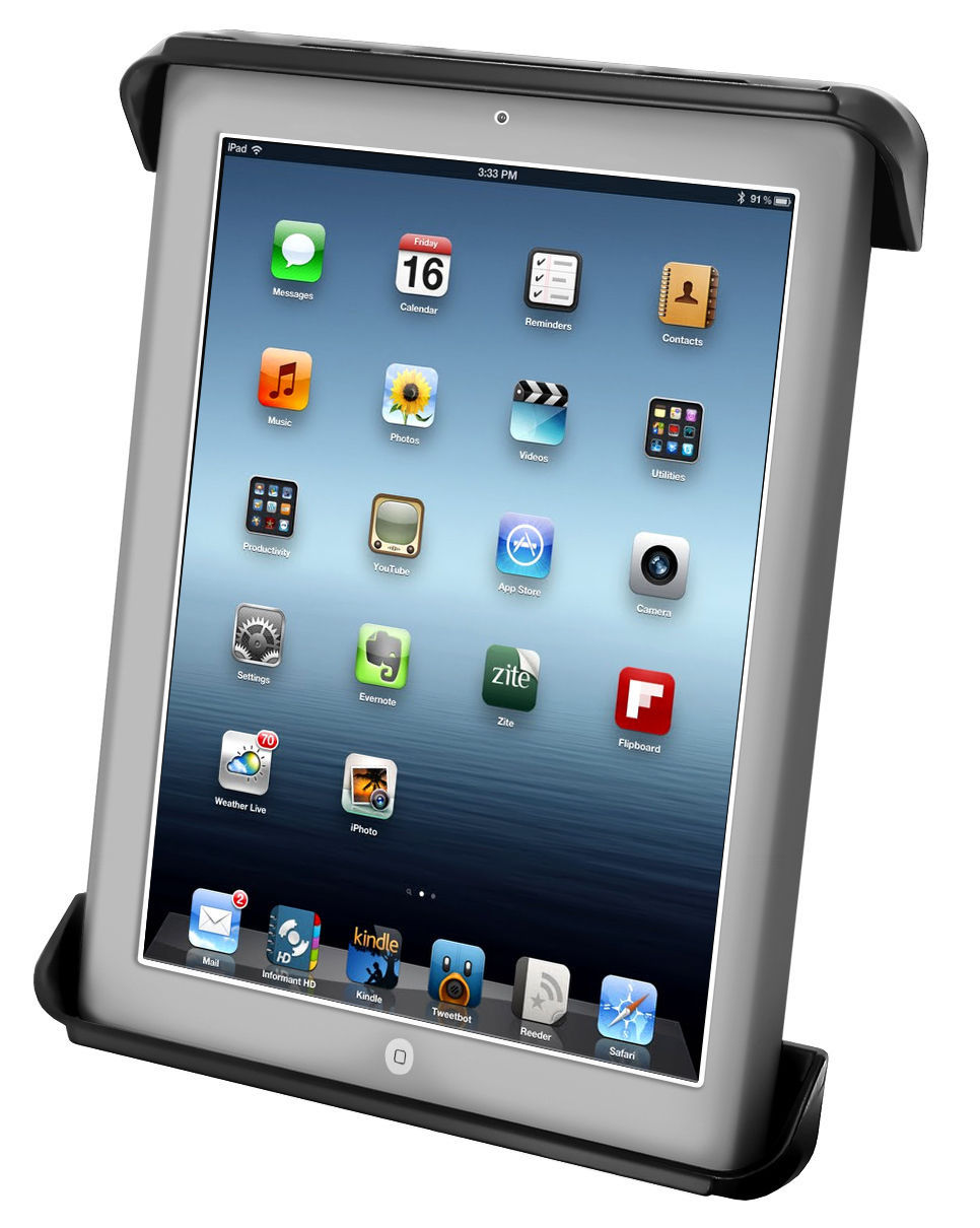 RAM-HOL-TAB3U RAM Black Holder for Apple iPad 1st, 2nd, and 3rd Generation