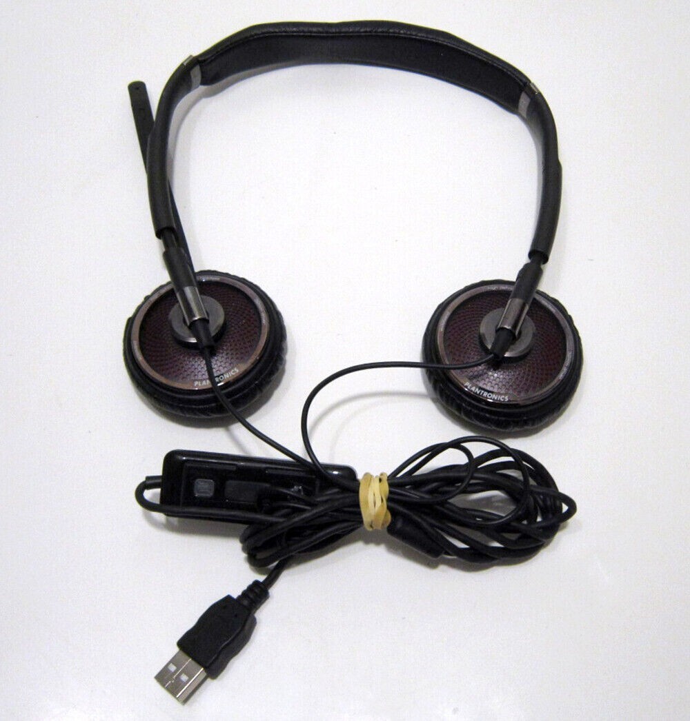 Plantronics Blackwire C420-M Wired USB Stereo Noise Cancelling Headset