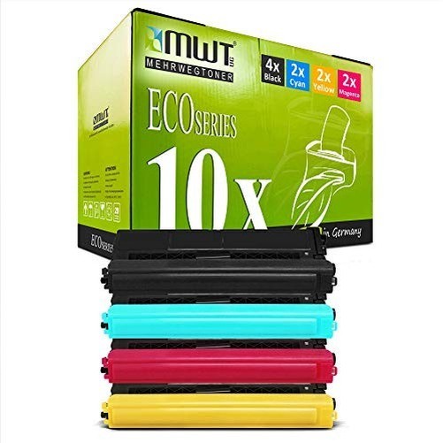 Eurotone 10x Reusable Toner Cartridge Color TN326 for Brother Laser