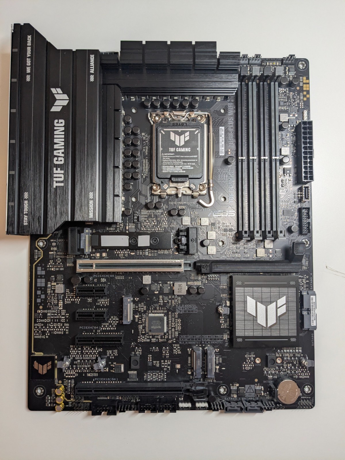 ASUS TUF Gaming Z890-PLUS WiFi LGA 1851 Motherboard – Open Box – Read