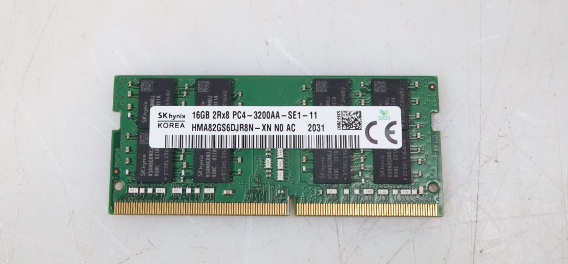 16GB SK Hynix HMA82GS6DJR8N-XN 3200MHz PC4-25600 SODIMM DDR4 Laptop Memory