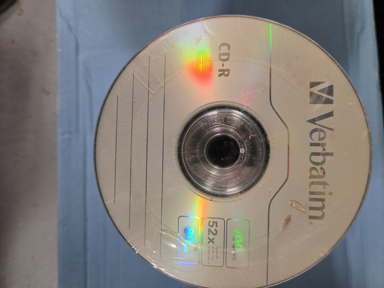 Verbatim CD-R Recordable 700 MB CD's - 100 Ct. 2 pkgs