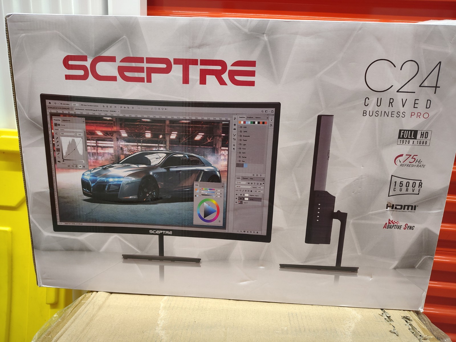 Sceptre C24 24" Curved Business Pro 75Hz W
