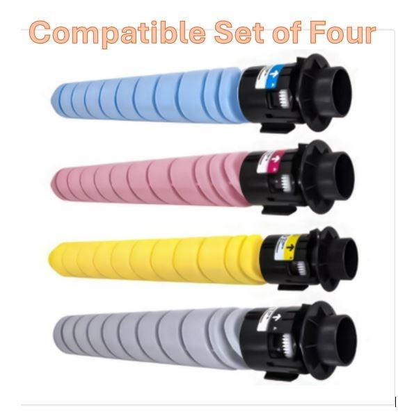 Set of 4 Compatible Ricoh IM C3510 CMYK Toners 842550 / 842551 / 842552 / 842553
