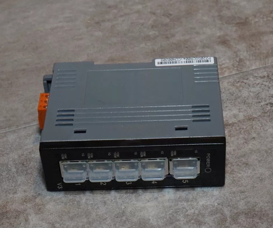 NS-205G Unmanaged 5-Port Industrial 10/100/1000 Gigabit Base-T Ethernet Switch