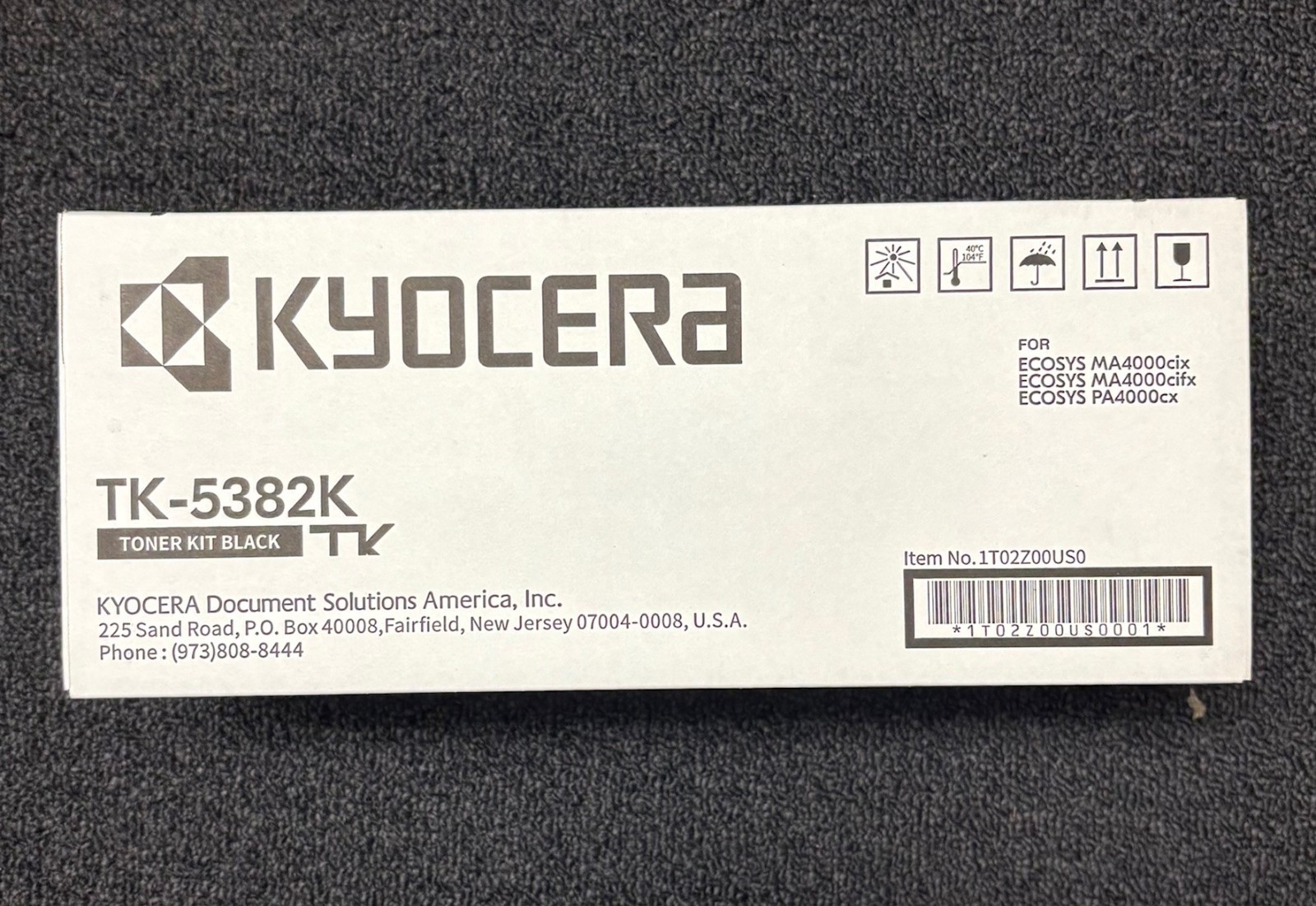 Kyocera Toner TK5382 Toner Cartridge TK-5382K (Black)