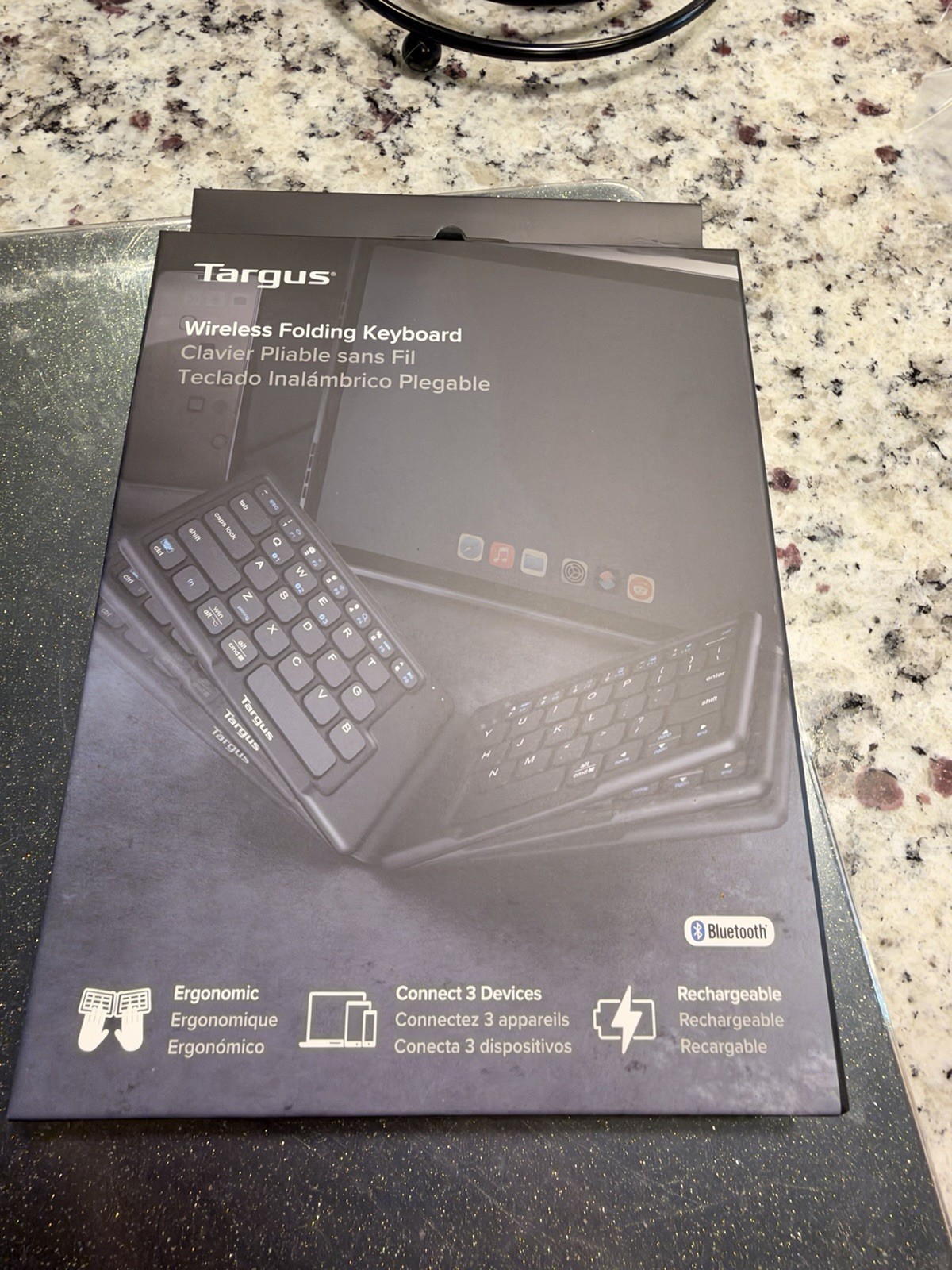 Targus AKF003US Wireless Folding Keyboard with Bluetooth