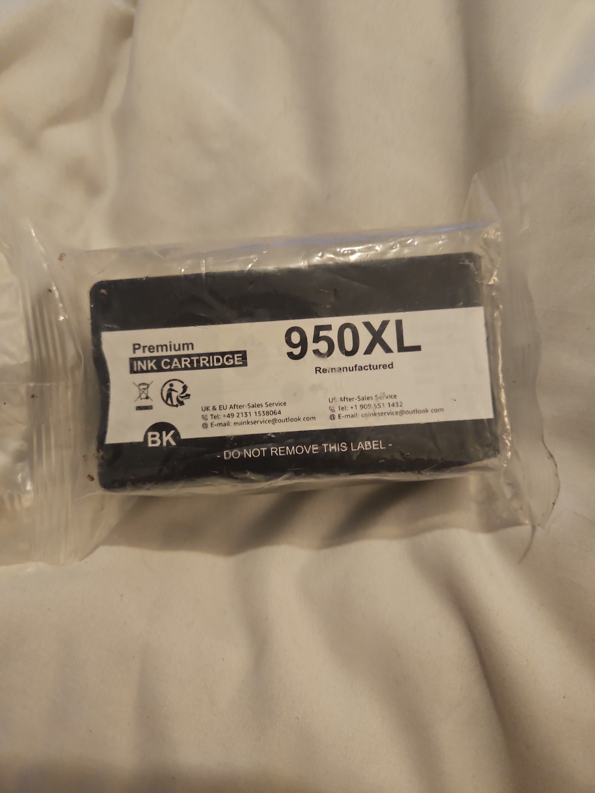 Premium Generic Brand 950XL Black Ink Cartridge For HP Printer No Exp. Date