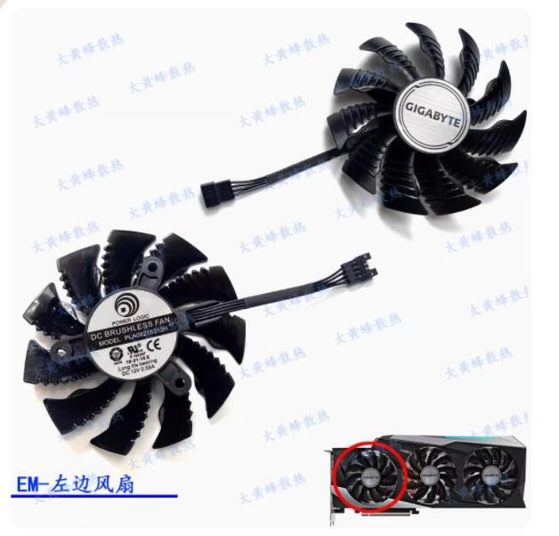 For Gigabyte RTX3090 3080ti 3080 3070ti EAGLE Graphics Card Fan PLA09215S12H