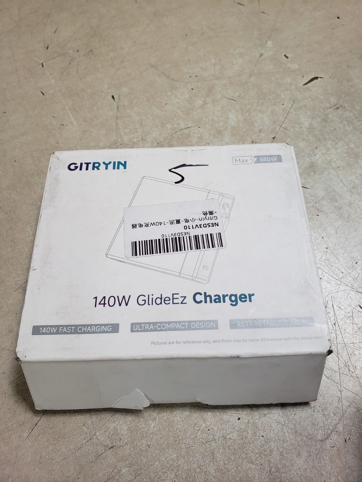 Gitryin 140W Retractable Laptop Fast Charger Block for Multiple USB Type C