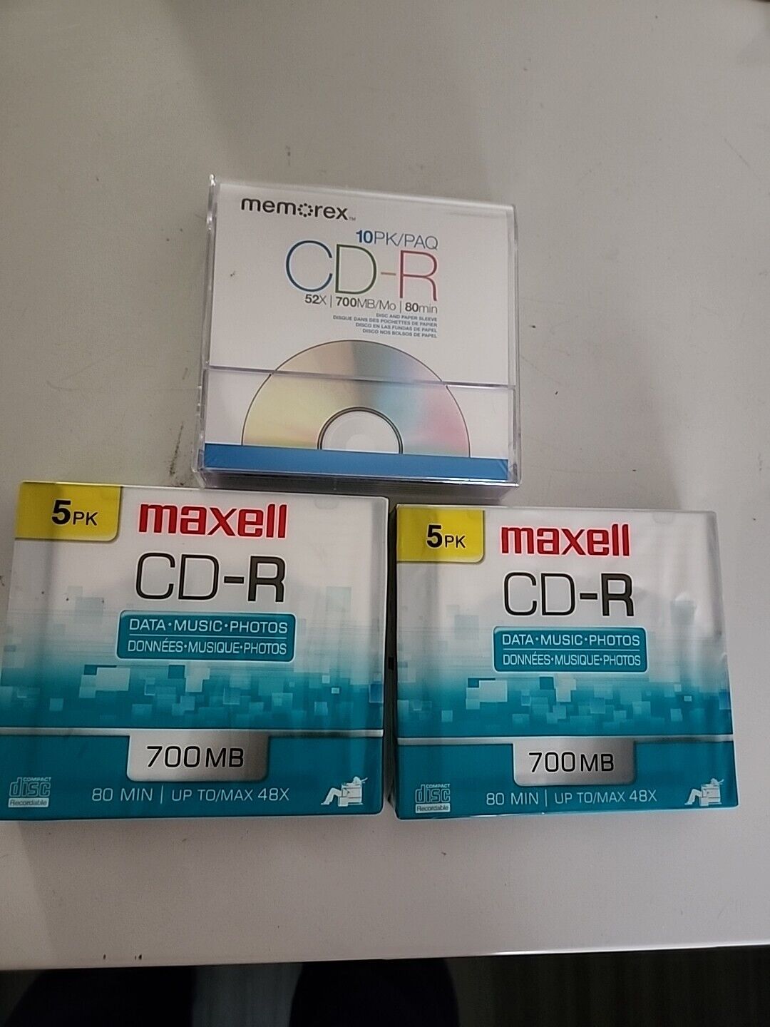 CD -R maxwell And Memorex 