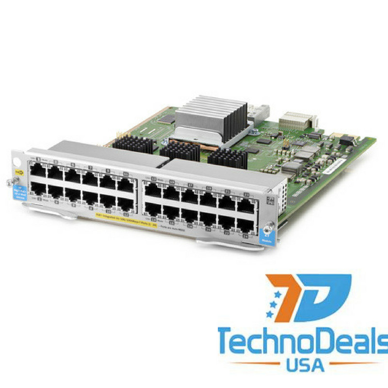 HP (J9534A) PROCURVE 24-PORT GIG-T PO24-Ports Plug-in Module Ethernet Switch