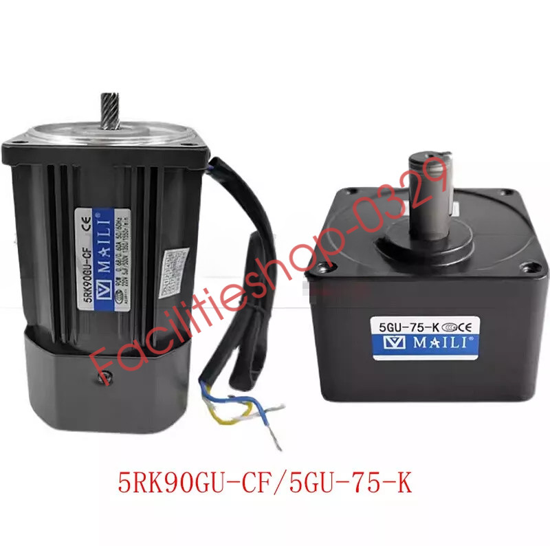 1PCS FIT FOR 5RK90GU-CF/5GU-75-K complete machine Gear reducer motor DHL/FedEx