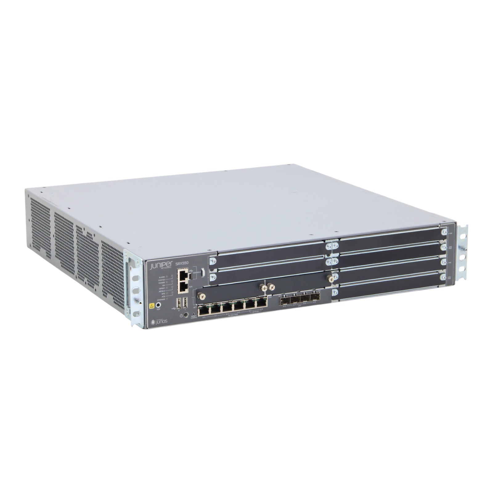 Juniper SRX550-645AP 6x 1GbE RJ-45 4x SFP Services Gateway Appliance
