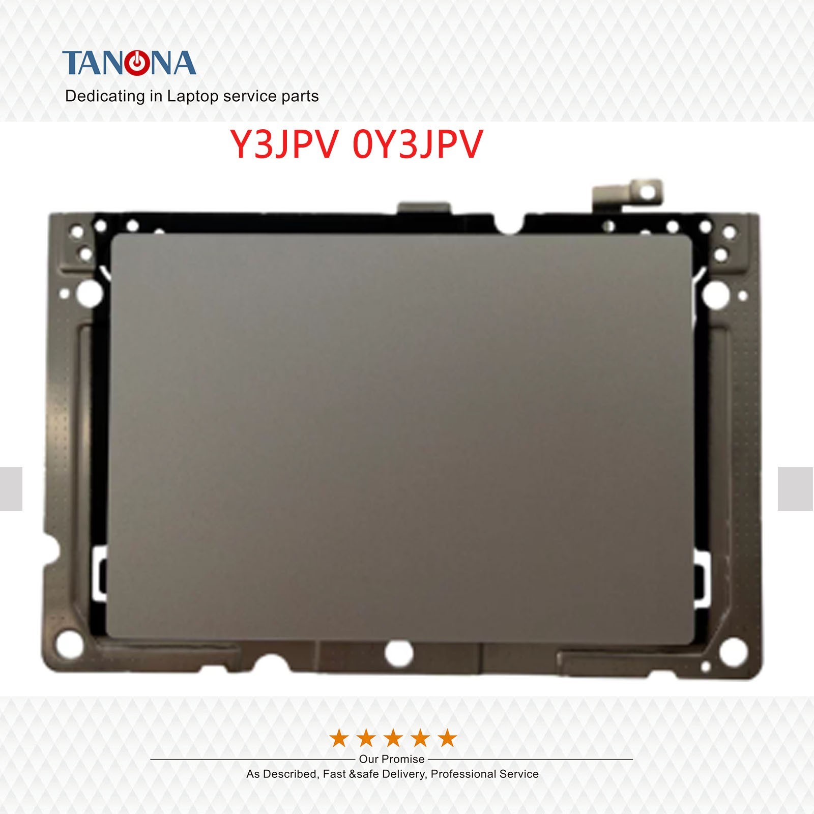 New 0Y3JPV Y3JPV For Dell Pro 16 PC16250 PC16255 SILVER Touchpad Trackpad Board