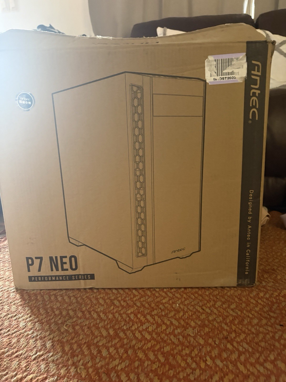 Antec P7 Neo Silent Performance Series Mid-Tower PC Computer Case - Black