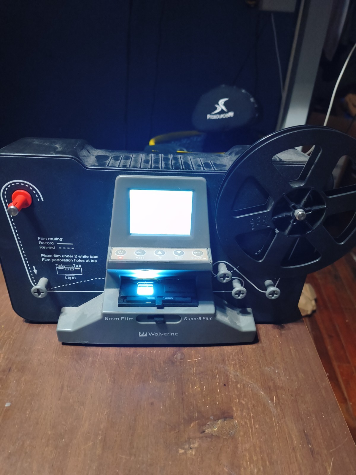 Wolverine Film2Digital MovieMaker 8mm Super 8 Film2Digital Converter Incomplete 