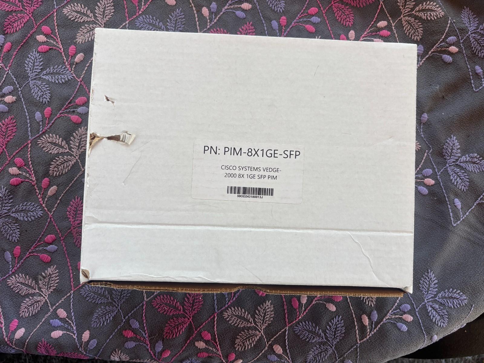NEW - CISCO PIM-8X1GE-SFP VEDGE 2000 ROUTER 8 PORT GIGABIT ETHERNET SFP PIM