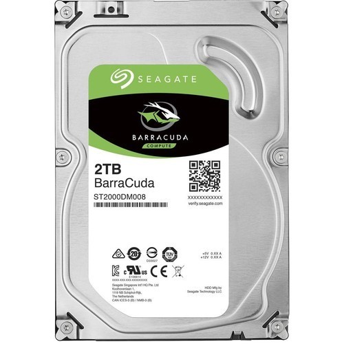Seagate BarraCuda ST2000DM008 2TB 7200RPM 3.5" SATA HDD LOW HOURS