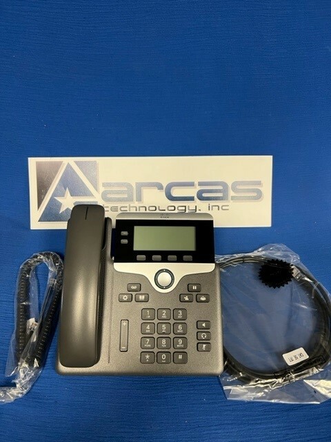 Cisco CP-7821-K9 IP Phone - Tested - Warranty - Complete - Very Nice