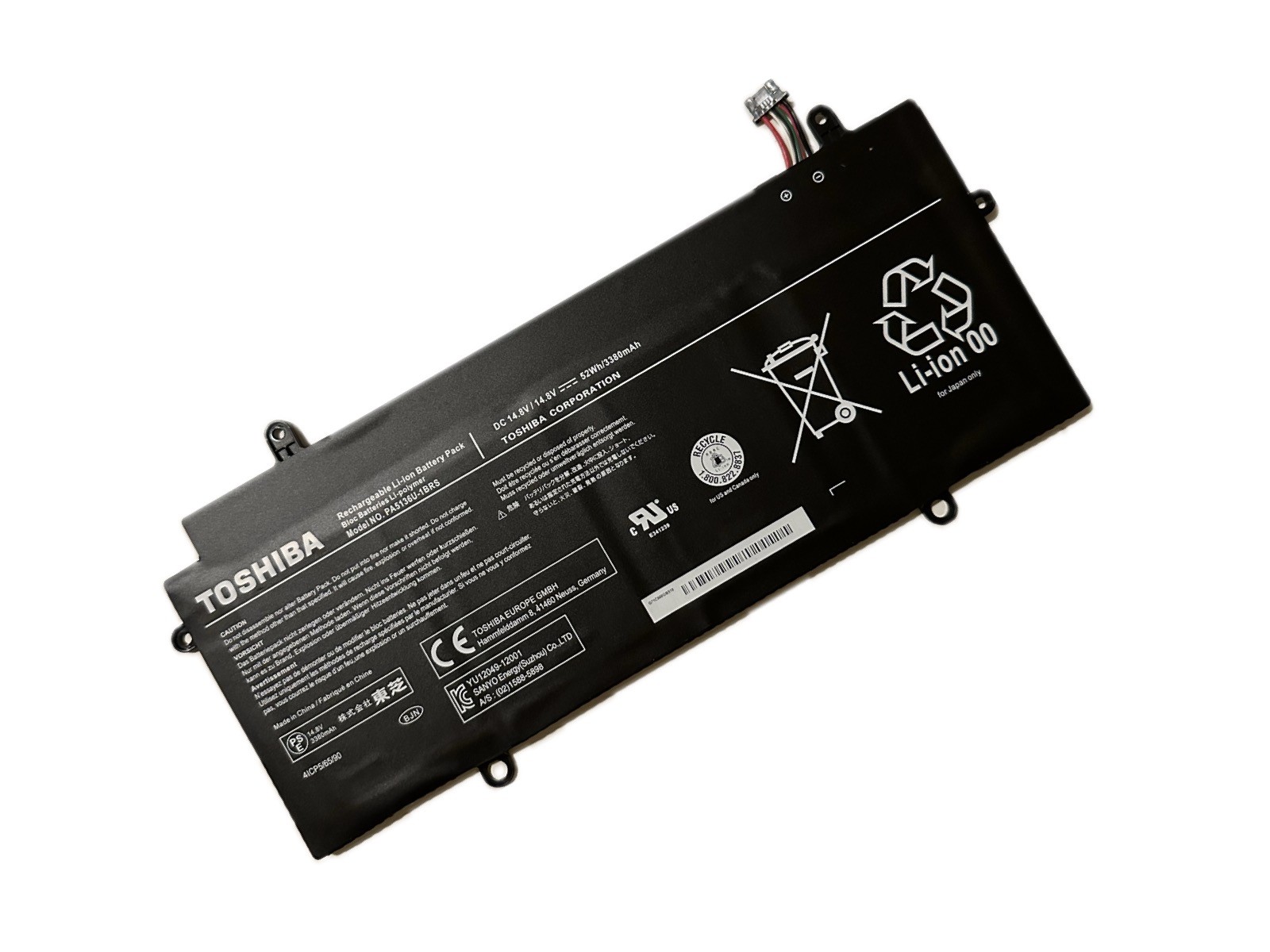 Original PA5136U-1BRS Battery for Toshiba Portege  Z30 Z30-A Z30-AK04S Z30-A1301