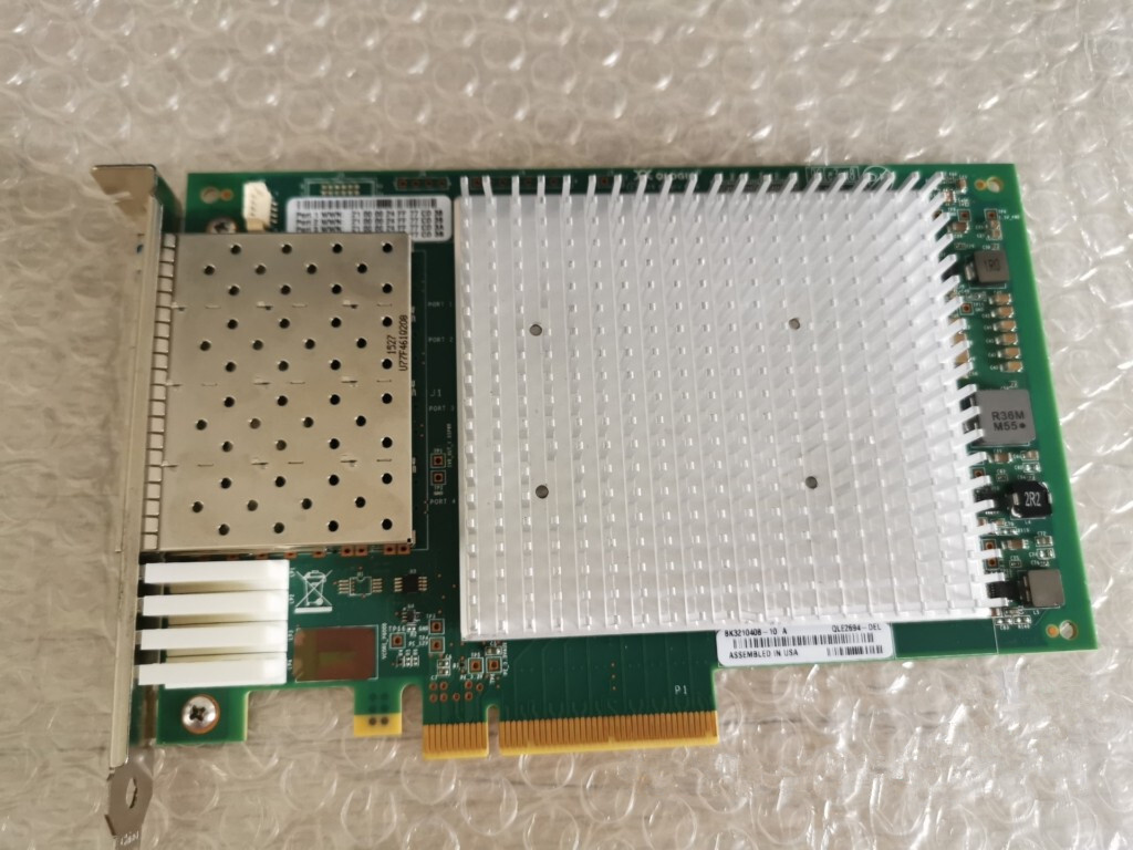 HBA  Adapter for Dell QLogic QLE2694-DEL PCI-e 16Gb SFP+ Quad Port FC 