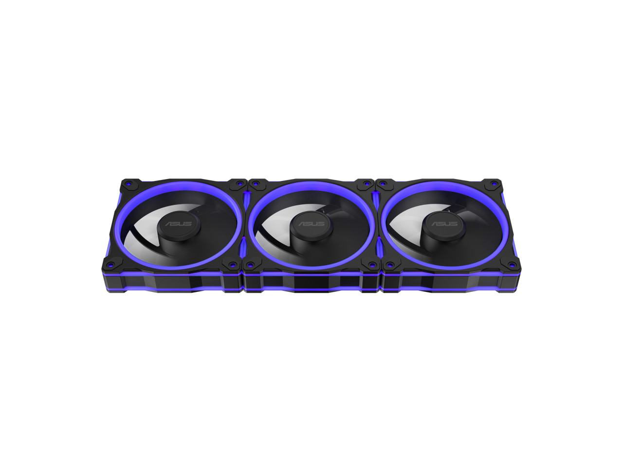 ASUS Prime MR120 ARGB reverse fan black triple pack, 28mm extra-thick frame, qui