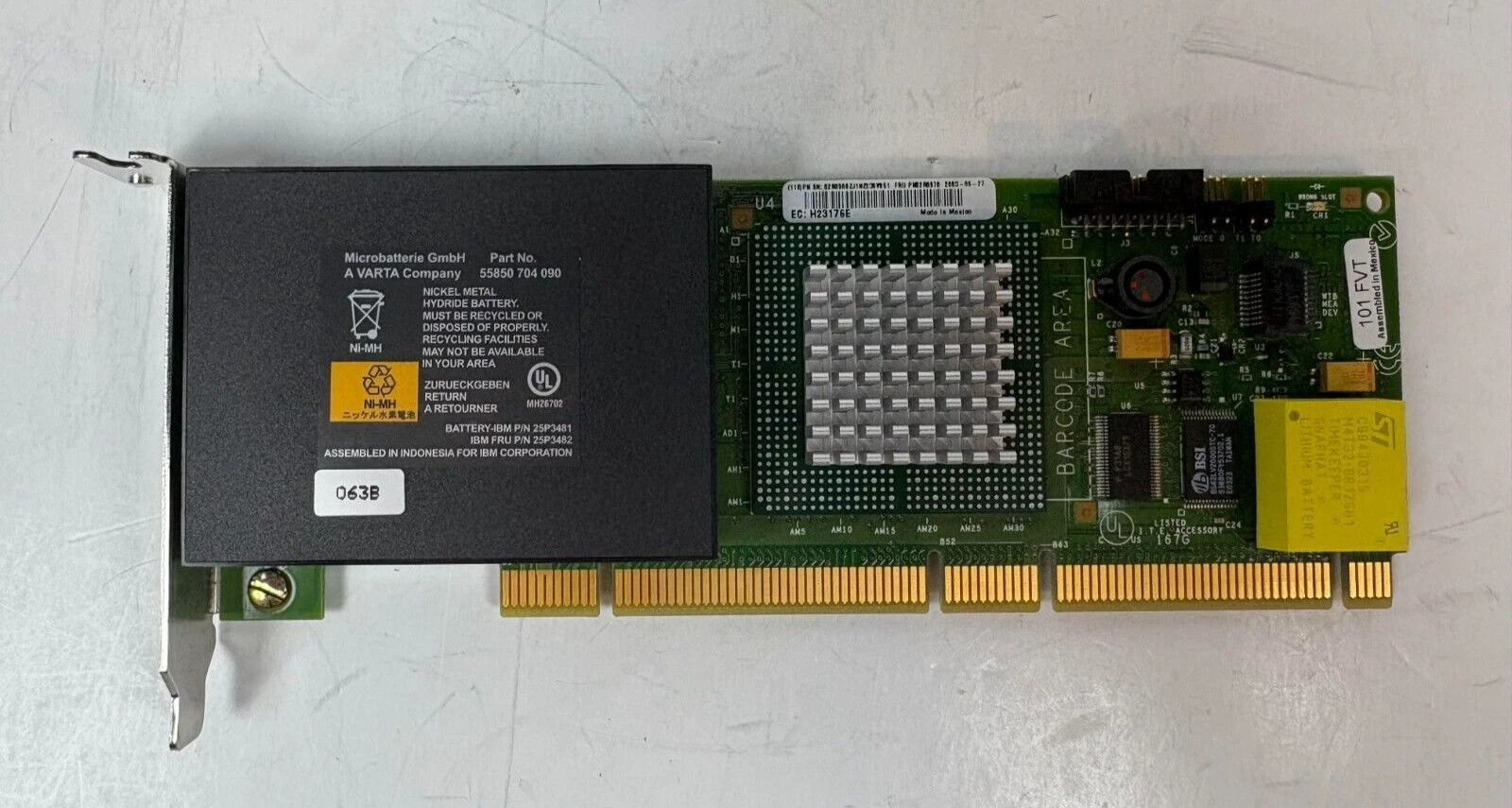 IBM 02R0970 ServeRAID-5i EC H23176E xSERIES 255 Server